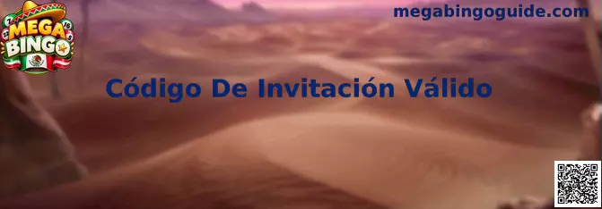 Guía de Mega Bingo para revisar el origen y la vigencia de un código de invitación válido