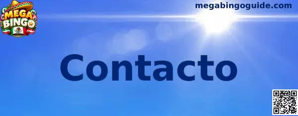 Página de contacto de Mega Bingo