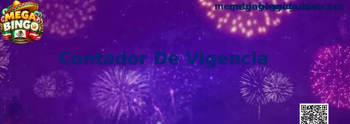 Ejemplo visual de un Contador De Vigencia para una sesión de demostración de Mega Bingo