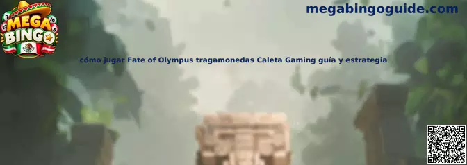 Guía visual sobre cómo jugar Fate of Olympus tragamonedas Caleta Gaming