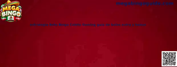 Guía visual de Beto Bingo de Caleta Gaming sobre patrones, bolas extra y funciones de bonus