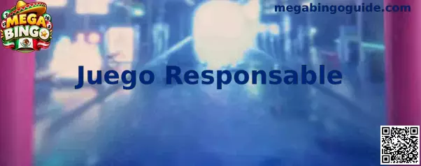 Guía de Mega Bingo sobre Juego Responsable, límites personales y prevención de riesgos